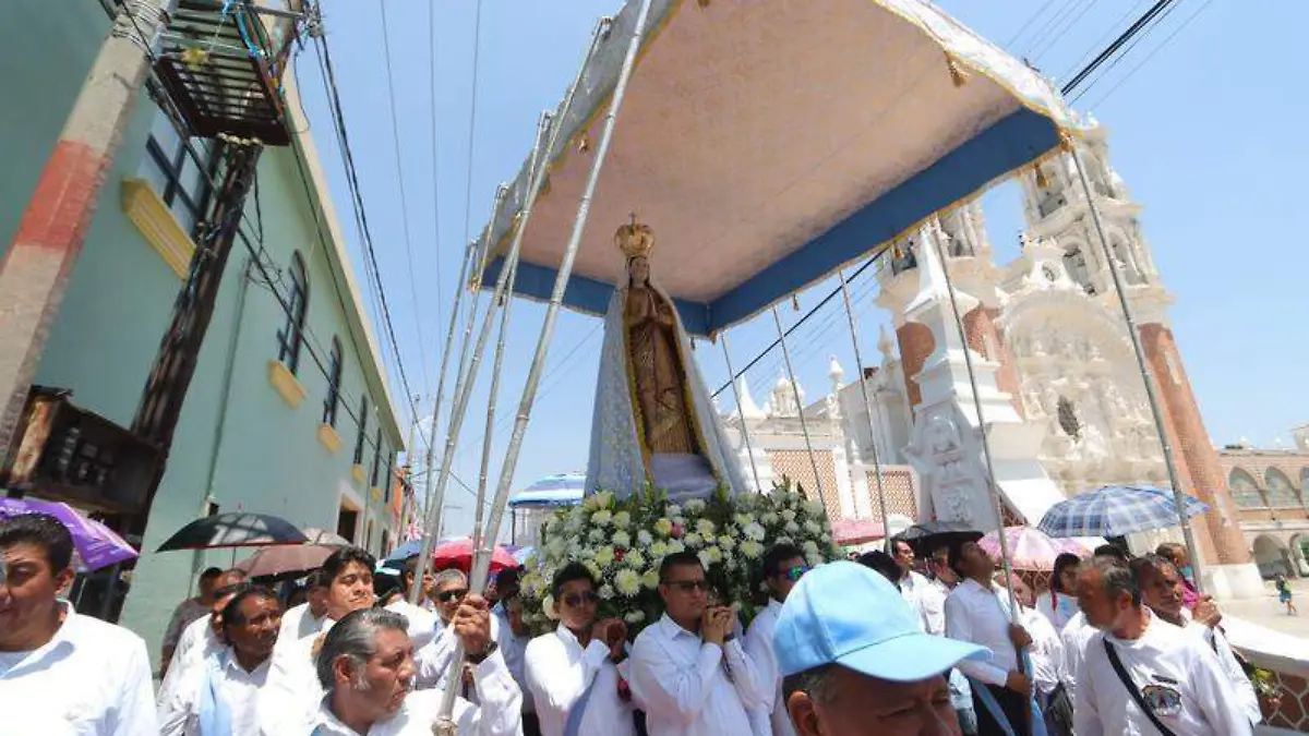 procesión virgen de ocotlán